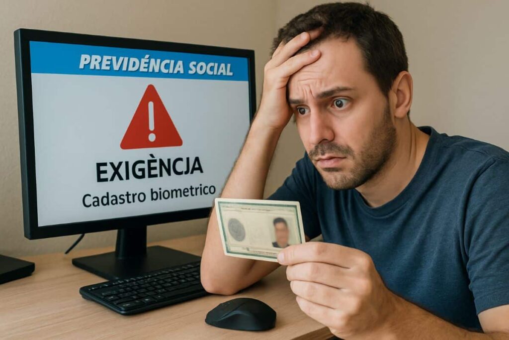 Benefício inss travado? biometria pode ser o motivo