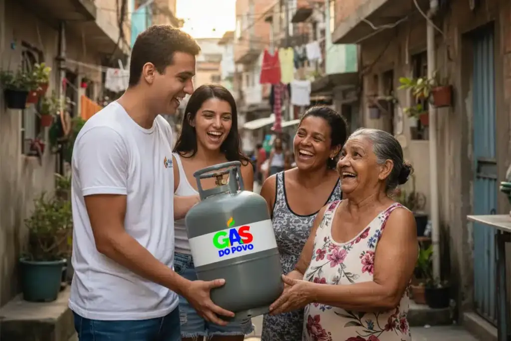 Gás do povo: 100% dos beneficiários recebem botijão